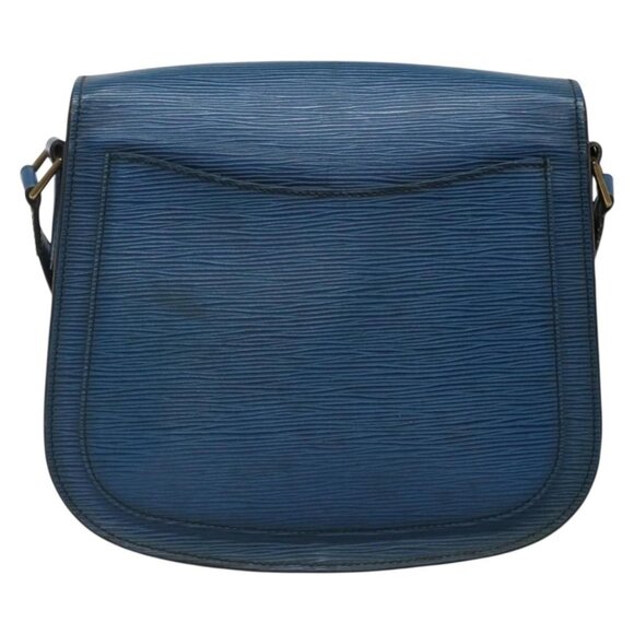 LOUIS VUITTON Epi Saint Cloud GM Shoulder Bag Toledo Blue  LV Auth - Picture 3 of 16